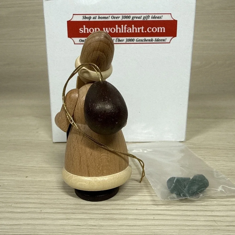 Santa Claus 2 3/8in Figurine Table Decoration Ore Mountains New Seiffen‎ Natural